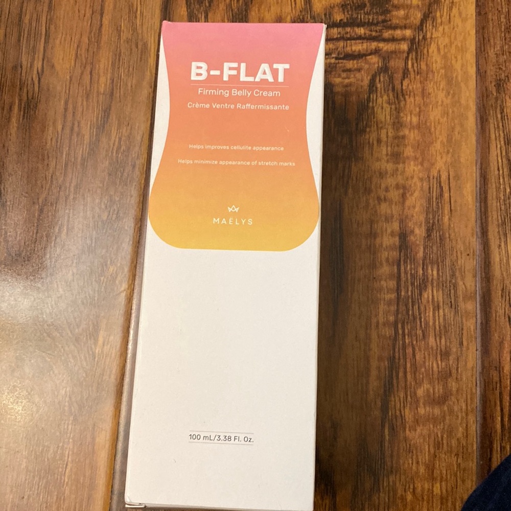 New B-Flat firming belly cream